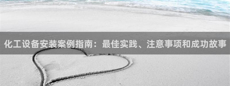 新城平台一新城注册：化工设备安装案例指南：最佳实践